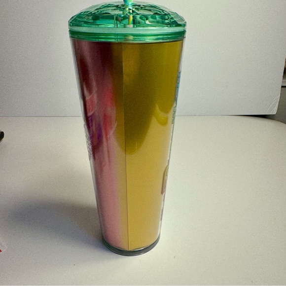 NWT. Disney Eats Shaved Ice Starbucks Tumbler with Straw - Walt Disney World. - Picture 9 of 14